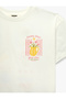 Short-Sleeved Crew Neck Cotton T-Shirt with Front and Back Print - 6