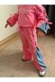 Jeans with Garnishes and Side Details, Bow Tie, Top and Bottom Girls' Set - 3