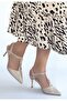Ktan Beige Skin Heeled Shoes - 2