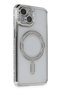 Matxzngz iPhone 13 Case Joke Simli Magneticsafe Case (01952) - Silver