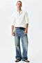 Slim Fit Ribbed Henley shirt - 4