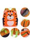 Toddler Backpack for Little Kids Water Resistance Kindergarten Preschool Cute Animal Cartoon Backpacks for Boys and Girls, Tiger - 4
