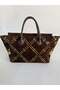 Bag Kilim and Brown Leather - 3