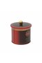 Nocolor-2A07198D Patterned Metal Storage Container, 14 Cm, Kitchen Organizer, 500-999 ml - 2
