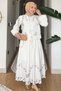Embroidered Double Set A2026 White - 3