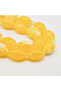 Amber Scrab Rosary – 33 Beads 8×11.5mm Yellow & White Oval Prayer Tasbih 21g - 2