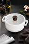 Fika Ceramic Coated Induction Cookware 20 cm - White - 5