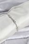Silver Color Clover Model Zircon Stone Women's Bracelet with Elevator Chain