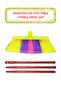 Maraton Auto Luxury Soft Brush and 3 Piece Metal Handle