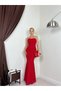 Women's Premium Strapless Corset Formed Lace Long Evening Dress