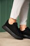 Zrc2623 - High Quality Luxen Thick Sole Suede Men's Sneaker Black Suede - 6