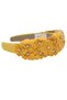 -Floral Appliqué Headband-Multicolor - 2