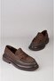 Seç Nola Genuine Leather Men's Shoes Brown Nubuck - 7