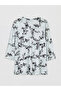 Original Crochet Collar Floral Blouse - 6