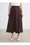 Nevavm Fitted Zippered Flared Skirt with a Difference - 2