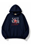 Salt Water Printed Hooded 2 Thread Threaded Sweatshirt