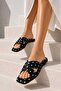 Speckled Pattern, Strappy, Lightweight and Comfortable Design, Casual Women's Slippers - 5