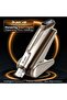 Dr. Pen H6 Professional Microneedling Pen with LED Light Therapy, Adjustable 0-2.0mm Needle Depth, 6 Speed Levels, Rechargeable Skin Care Device with Serum Infusion System, Gold - 4