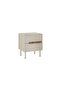 Modern Arch Nightstand - 45x35x52.5 CM- Beige/ Brown Oud - M.T.29757.2-4 - 5