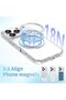 URBAN Clear Case for iPhone 17 Pro Max, KASTWAVE 360° Magnetic Stand Cover with Rotatable - 2