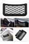 Net Organizer That Sticks to the Dashboard of the Car, Phone Holder, Caravan Organizer, Net with Pockets - 2