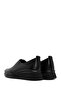 Women's Black Stone Filled Heel Leather Comfort Shoes Af460014Dv - 6