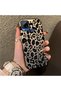 Realme C15/C25/C25S Compatible High-Quality Black Leopard Phone Case, Shockproof