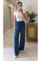 Viles Navy Blue Tensel Trousers - 3