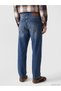 Vizyon New Season Indigo Super Baggy Fit Men's Jean Trousers - 5
