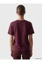 Vizyon New Season Plum Soft Touch Women's Sports T-Shirt - 4