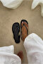 Women's Slippers Black White - 3