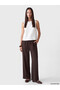 Esvab • Modern & Distinctive Wide-Leg Women's Trousers with Waist Drawstring