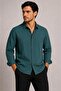 Huffa Men's Linen Regular Loose Long Sleeve Shirt 7679
