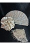 Yavruağzı Bridal Bag and Bridal Fan