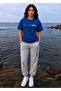 T-Shirt Sweatshirt 2-Piece Combination Thin Summer Sweat-Absorbing Thin Balance Printed Women's / Men's Unisex Model