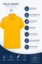 Premium School Polo Collar 100% Cotton Boys' School T-Shirt Short Sleeve Combed Cotton 8-16 Years Old I Children's School Uniform Polo Collar Basic T-Shirt Unisex Short Sleeve Soft Textured Breathable Fabric 8-16 Years Old - 4