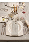 6 Pieces of Silver Glitter Fabric Spoon Holders, Stain-Resistant Fork and Knife Covers, Stylish Table Presentation Set