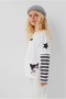 M7610480 Kuromi Printed Girls' T-Shirt White - 2