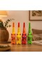 Colorful Wooden Cat Ring Holder Set of 4 Handmade Jewelry Stand Decorative Desktop Organizer - 3