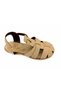 Women's Suede Textured Closed Front Flat Sole Comfortable Stylish Daily Sandals - 6