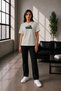 Unisex Oversize Embroidered Attack on Titan Armin Arlert Design 100% Cotton T-Shirt - 4