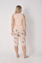 Koala Patterned Comfortable Fit Women's Capri Pajama Set - 3