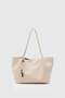 Miura Charm Detailed Knitted Shoulder Cream
