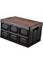 Large capacity foldable car storage box – trunk car accessory organizer – bottle storage case