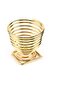 6pc Makeup Sponge Drying Rack & Holder Set for Beauty Tools (Gold & Rose Gold) - 5