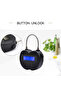 Two smart timer locks with LCD display, USB charging, temporary timer, padlock, travel electronic timer, black. - 4