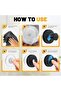 2-Pack Black Stainless Steel Suction Cup Shower Hooks, No-Drill Wall Hangers for Towels & Glass Doors - 4