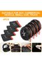 A set of 4 tire covers, 19-23 inch car tire bags, waterproof and dustproof car wheel protectors with handles, suitable for sedans and SUVs (L, Ø80cm). - 5