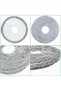 Reusable mop pads, suitable for ECOVACS DEEBOT X1, T10 Turbo, Dreame L10s Ultra, L20 Ultra, X40 Ultra, Xiaomi X10, and X20. 2-pack. - 3
