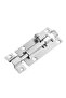 Sliding barrel bolt latch, sliding latch, stainless steel sliding lock, bolt, door latch, door bolt, for door security (8-pack) (3-inch) - 5
